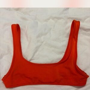 Triangl Swimwear Vibrant Orange Bralette